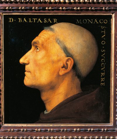 Portræt af munk Balthazar fra Vallombrosa Abbey, af Pietro Perugino af Pietro Perugino