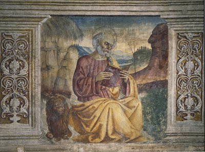 Sankt Markus (fresco af Pietro Perugino