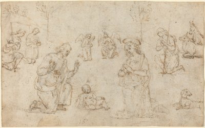 Hyrdernes tilbedelse af Pietro Perugino