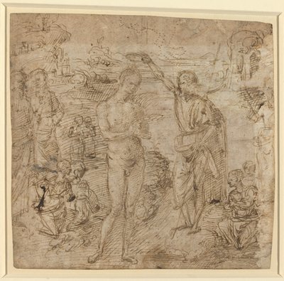 Kristi dåb af Pietro Perugino