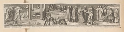Opførelse af Peterskirken Kejser Konstantins historie (serietitel) af Pietro Sante Bartoli