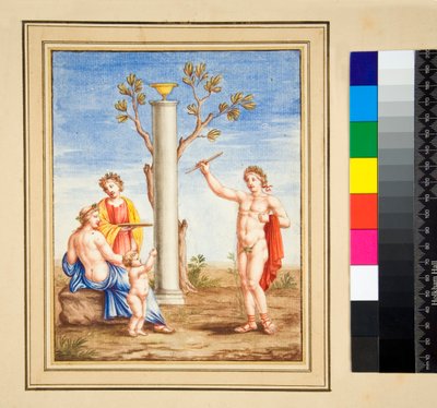 En scene for ofring af Pietro Santi Bartoli