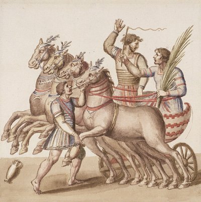 Ms Gen 1496 Plade CXIII Gladiatorer af Pietro Santi Bartoli