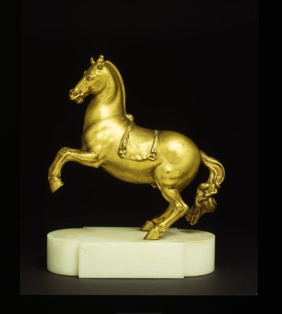 Opdrætshest (forgyldt bronze) af Pietro Tacca