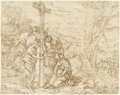 Kristus i Getsemane Have af Pietro Testa (possibly)