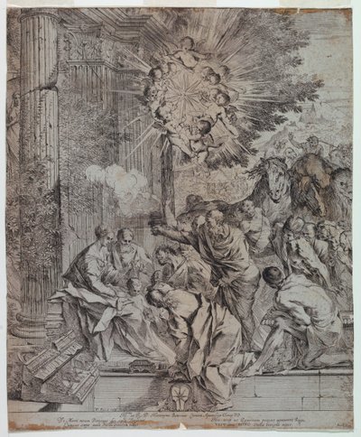 Magiernes tilbedelse af Pietro Testa