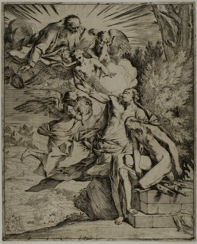 Isaks ofring af Pietro Testa