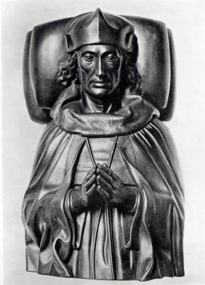 Skuebillede af Henry VII i Westminster Abbey (guld) af Pietro Torrigiano