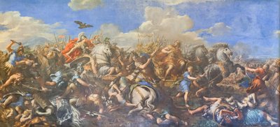 Slaget ved Alexander mod Darius af Pietro da (1596 1669) Cortona