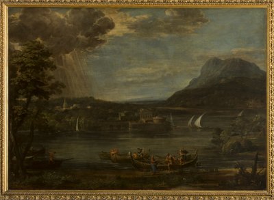 Landskab med Sankt Peters Kald af Pietro da Cortona
