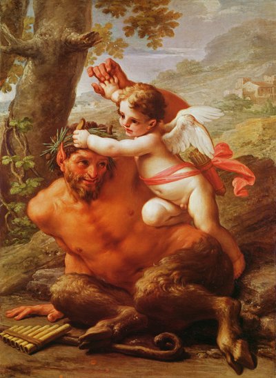 Amor og Pan af Pietro da Cortona