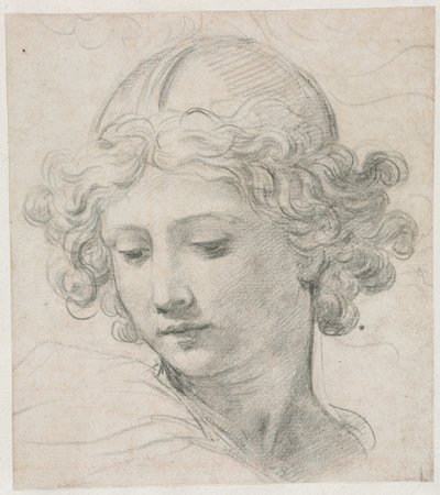 Studie for lederen af St. Michael af Pietro da Cortona