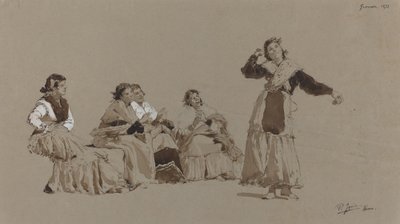 Spanske dansere af Pio Joris