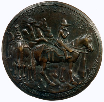 Johannes VIII, c1415-1455 af Antonio Pisanello