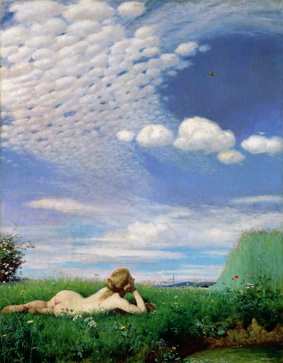 Lærken, 1882 af Pál Szinyei Merse
