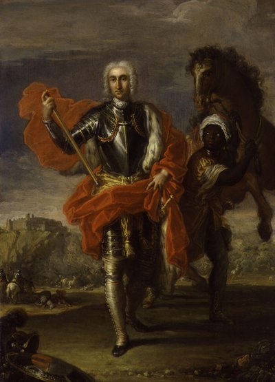 Portræt af George Keith, 10. jarl af Marischal (1692/93-1778) af Placido Costanzi