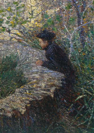 April morgen i Ligurien eller Oliven ved Albaro af Plinio Nomellini