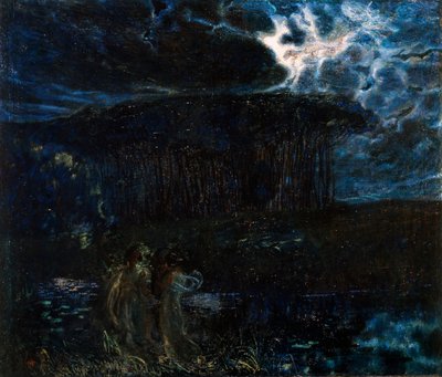 Månens symfoni af Plinio Nomellini