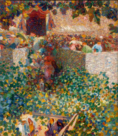 Landsbyfest, 1912-1913. af Plinio Nomellini