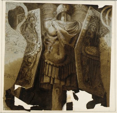 Tegning af Polidoro da Caravaggio
