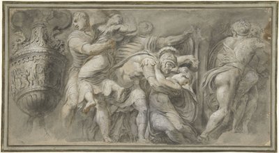 Sabine Virgin Robbery af Polidoro da Caravaggio