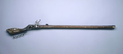 Tschinki, hjullås jagtgevær, ca. 1630-50 af Polish School