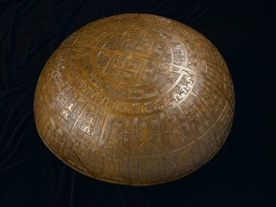 Stor skål, polynesisk, Marquesas-øerne (træ) af Polynesian