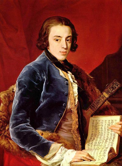 Tysk: Portræt af John Marquis af Monthermer af Pompeo Batoni