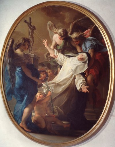 Ekstase af den hellige Katarina af Siena (maleri af Pompeo Girolamo Batoni
