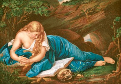 Maria Magdalene af Pompeo Girolamo Batoni