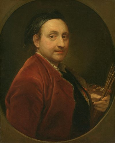 Selvportræt af Pompeo Girolamo Batoni