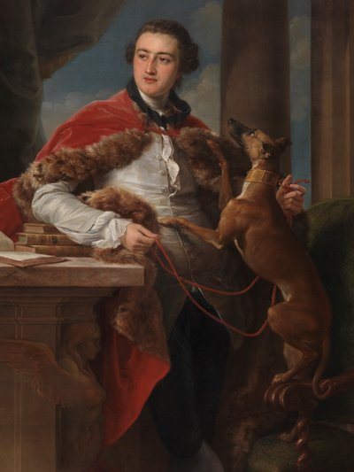 Den 7. jarl af Northampton, før 1787 af Pompeo Girolamo Batoni