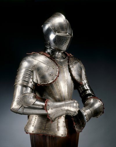 Halvrustning til Fodturneringen, c.1590 af Pompeo della Cesa