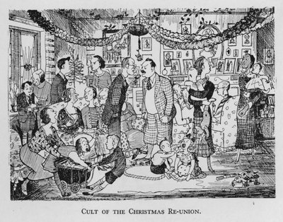 Cult of the Christmas Re-union (litho) af Pont