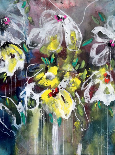 Livfuldt blomsterudtryk af Poonam Choudhary