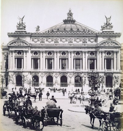 Operahuset, Paris, 14. maj 1893 af Portuguese Photographer