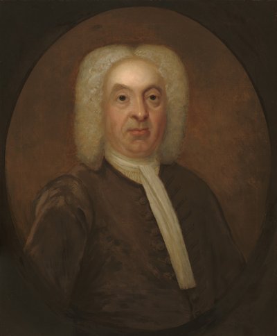 Portræt af en gentleman af Possibly British 18th Century