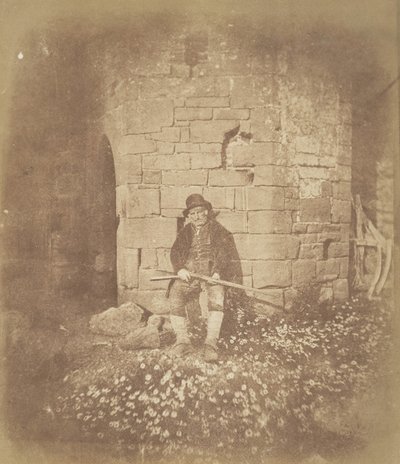 Den gamle Vildtmand, ca. 1844. af Possibly by David Kinnebrook.