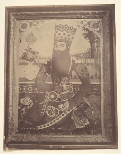 [Fath-Ali Shah, maleri, der engang tilhørte Hmah [] Saula, kongens onkel.], 1840