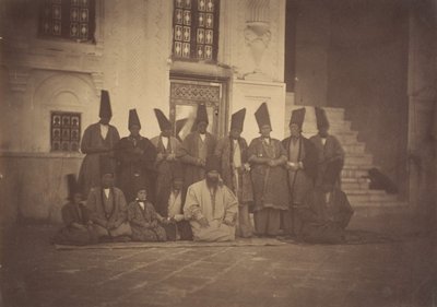 [I Dameganernes moske, eunukkerne], 1850