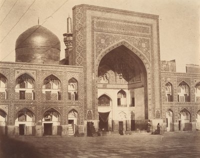 [Imamen Rezas hovedport, Mashhad, Iran], 1850