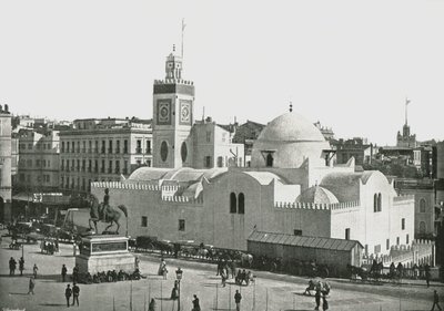 Djamaa al-Djedid, Algier, Algeriet, 1895. af Poulton and Co
