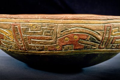 Kop / Paracas-kultur (terrakotta) af Precolombian Precolombian