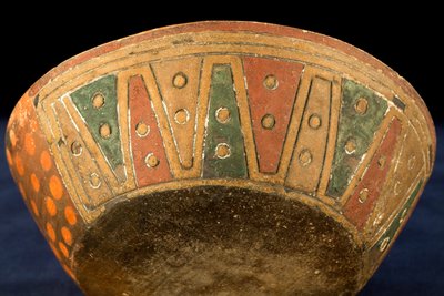 Kop / Paracas-kultur (terrakotta) af Precolombian Precolombian