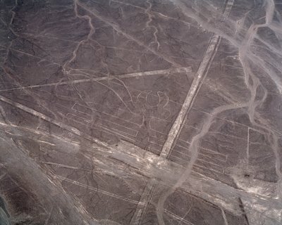 Luftfoto af Nazca -linjer (fotografering af Prehistoric Prehistoric