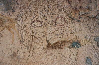 Menneskefigurer (hulemaleri) af Prehistoric Prehistoric