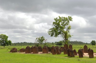 Forhistorie: Megalitisk cirkel af sten fra Wassu, Gambia (foto) af Prehistoric Prehistoric