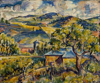 Maine Landscape, ca. 1917-21 af William Preston Dickinson