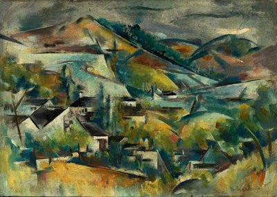 Quebec, ca. 1925. af Preston Dickinson