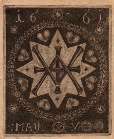 Frimurer symbol af Prince Rupert